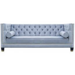 Sofa GLAMOUR błękitna