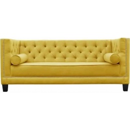 Sofa GLAMOUR żółta