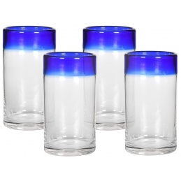 Zestaw 8 szklanek BLUE LAGOON